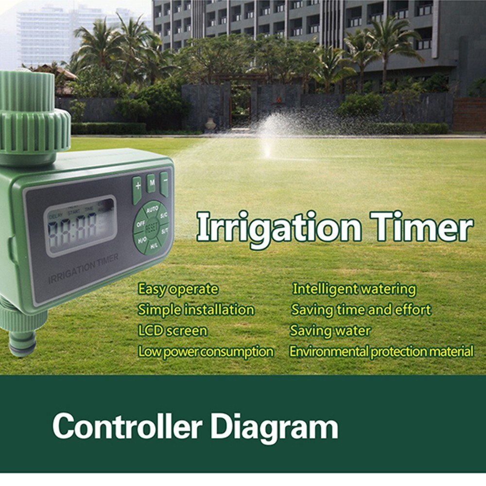 Multifunktionale Timing Bewässerung Gerät Outdoor Garten Sprinkler Bewässerung Controller Intelligente Automatische Bewässerung Timer