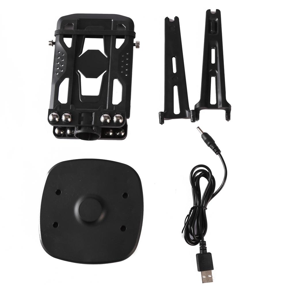 Escova de balanço automática para celular, kit seguro que conta os cabos usb