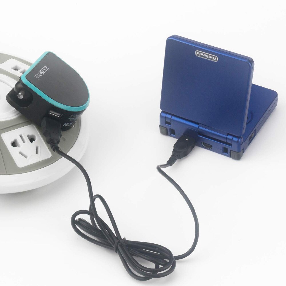Xrhyy gameboy advance sp laddare gba sp laddningskabel sladd kompatibel med ds nds gba game boy advance sp strömladdningskabel