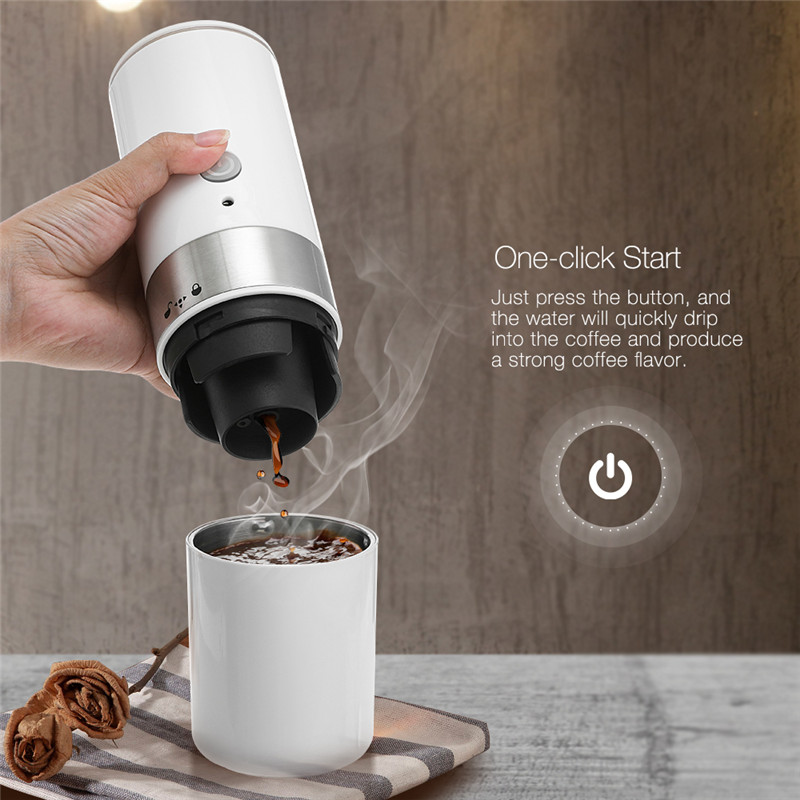 200ml Mini Coffee Machine Portable Coffee Maker Hourglass American Manual Handheld Espresso Coffee Maker for Home Travel