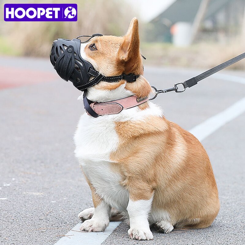 Hoopet Hond Muilkorf Anti-Bite Barking Eten Pick-Up Cover Gezicht Masker Kleine En Middelgrote Hond Snuit dierbenodigdheden