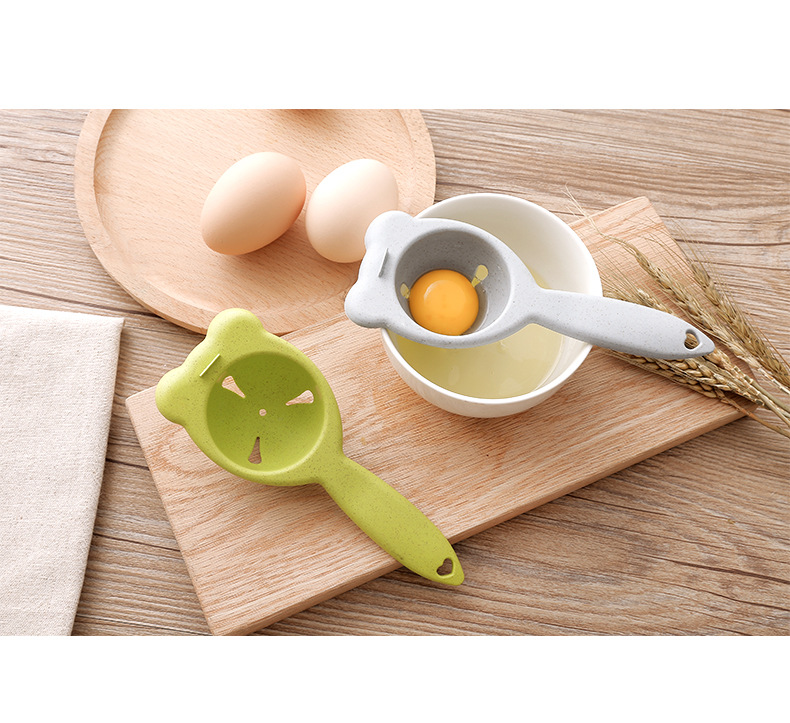 Separador de clara de huevo de plástico para el hogar, separador de filtro de yema de huevo, utensilios de repostería para cocina, accesorios de cocina al por mayor