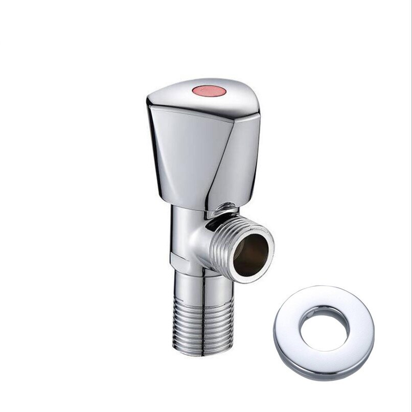 G1/2*1/2 mosiądz zagęszczony Tri zawór kątowy robić kranów i bojlerów uniwersalny zawór kątowy, przedłużony nici na zimno/ciepłej wody zawór wlotowy