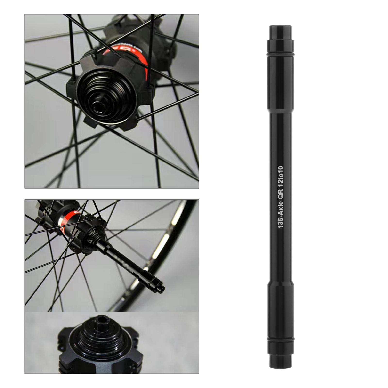 Fiets 12mm to 10mm qr adapter steekas naaf 135mm/142mm/148mm fiets voorwielnaaf adapter