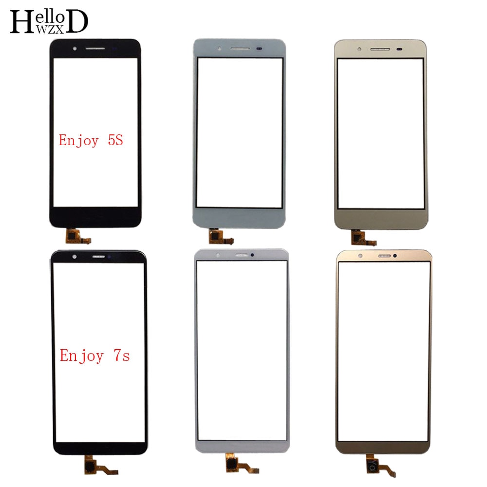 Mobile Touch Screen For HuaWei Enjoy 5S / GR3 Enjoy 7S / P Smart Digitizer Panel Front Glass TouchScreen Touch Screen 3M Glue