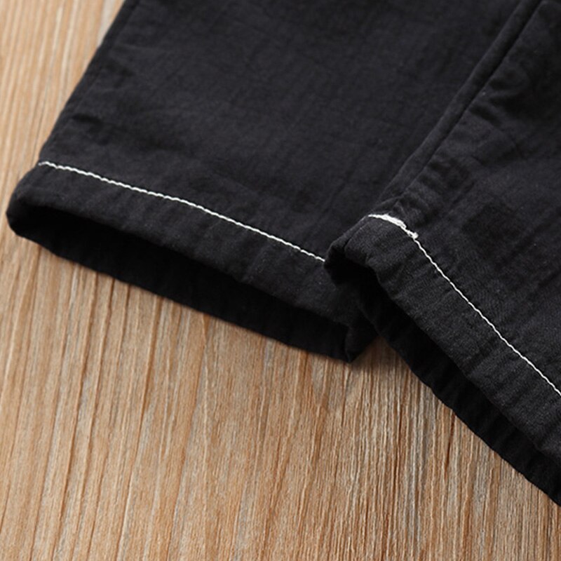 Children Clothing Spring Autumn Children's Suspenders Jeans Boys Casual Pants Girls Loose Trousers