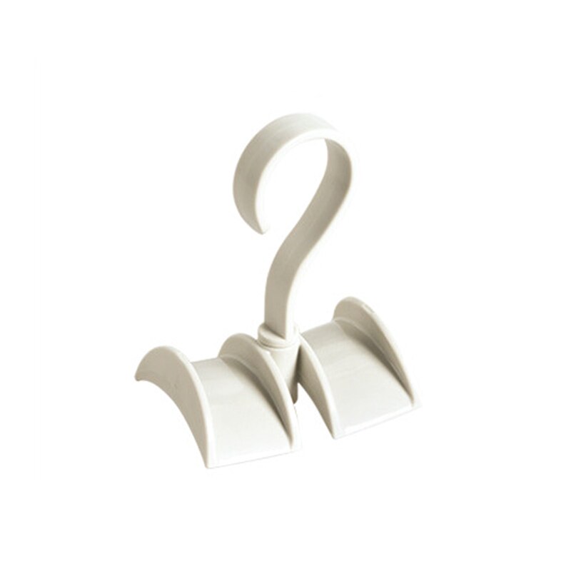 1pcs 360 degree rotating bag storage rack hanging hanger hook tie rack bag hook belt hook multi-function hook rotating hook: 01