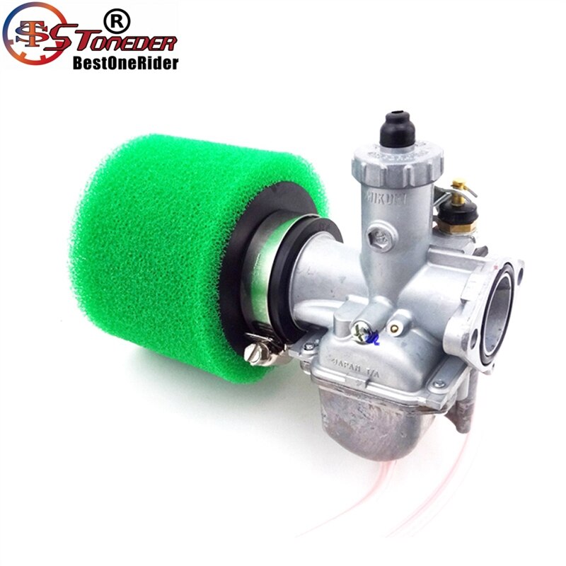 Stoneder  vm22 carb 26mm mikuni förgasare 38mm luftfilter för 110cc 125cc 140cc motor lifan  xr50 crf 50 ssr thumpstar pit bike