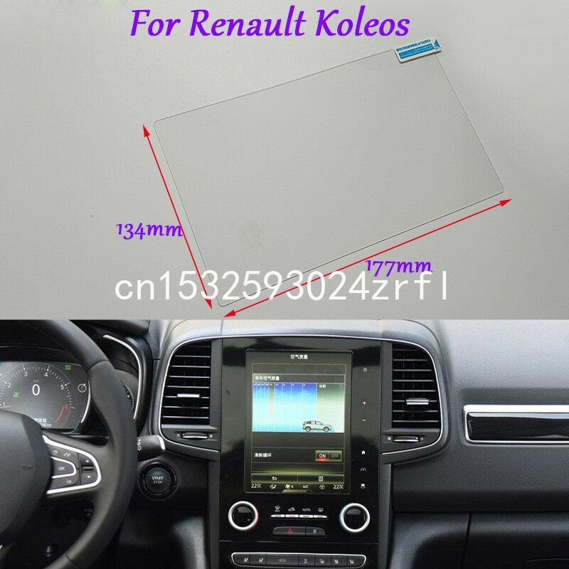 Accesorios internos para Renault Koleos para pantalla de navegación GPS, cristal HD, película protectora transparente