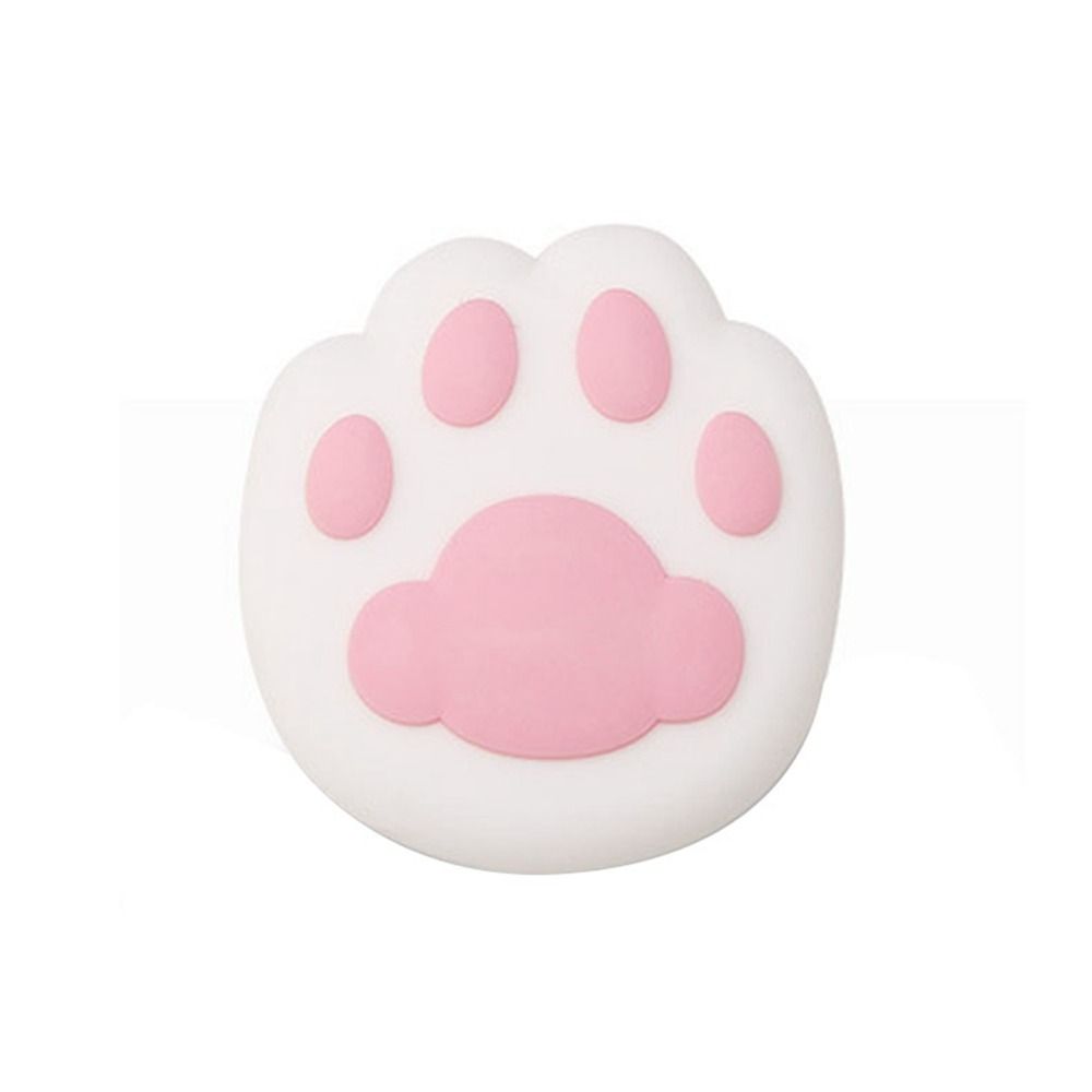 Siliconen Deur Stopper Buffer Bescherming Stoppers Muurbeschermers Anti Botsing Pads Crash Pad Zelfklevende Bescherming Stickers Deur: Zilver