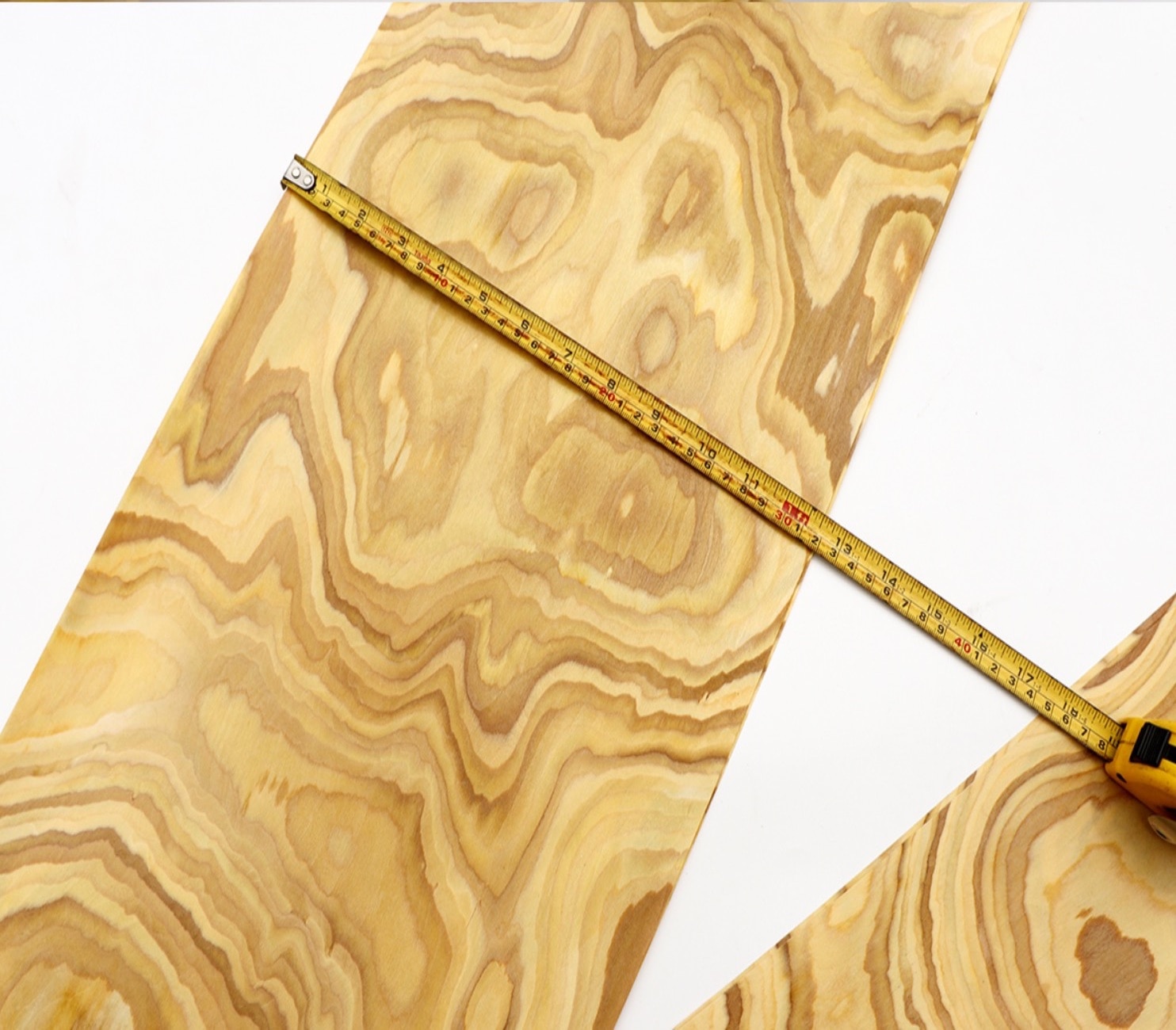 Length:2.5Meters Width:25cm Stone Bark Wood Veneer