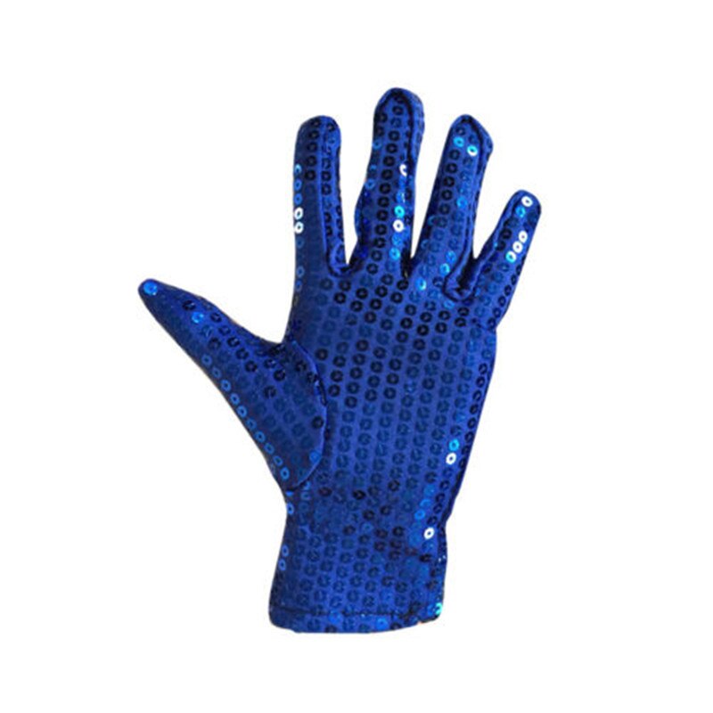 Unisex pailletten vrouw glanzende handschoenen magische vrouw man festival cosplay feest dans handschoen wanten