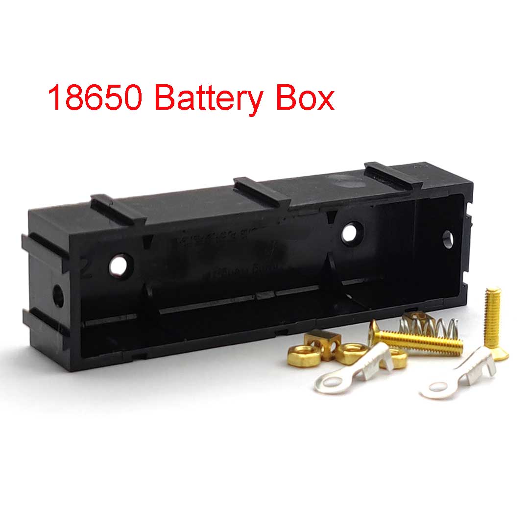 2 X Open Battery Case With Solder Terminals - View #6