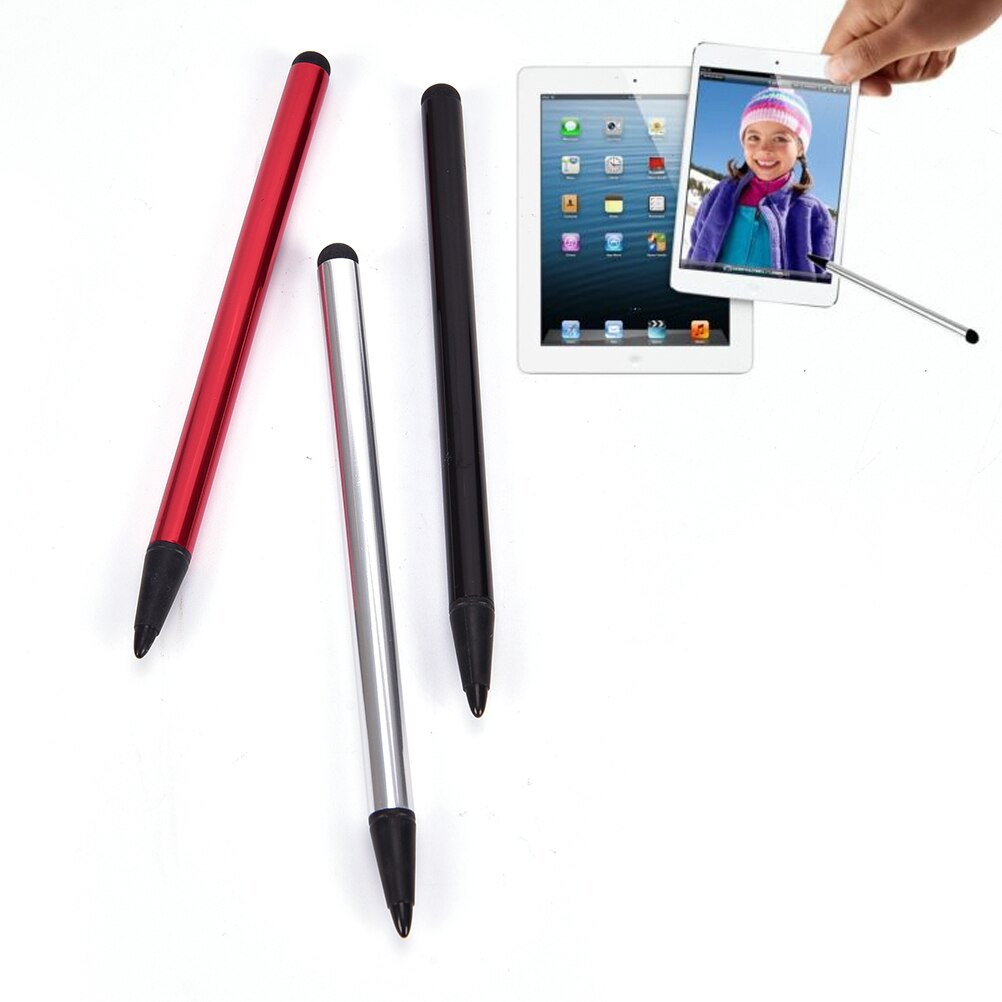 1Pcs Universal 2 in 1 Capacitive Resistive Pen Touch Screen Stylus Pencil for Pad Cellphone Moblie phone