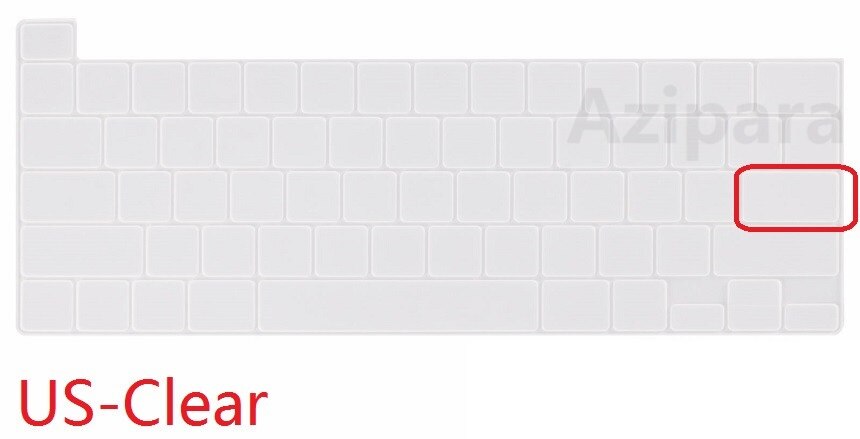 Weiche EU UNS für Macbook Profi 13 A2251 A2289 Russische Tastatur Abdeckung Silizium Für Macbook Profi 13 Russische tastatur Haut: uns-klar