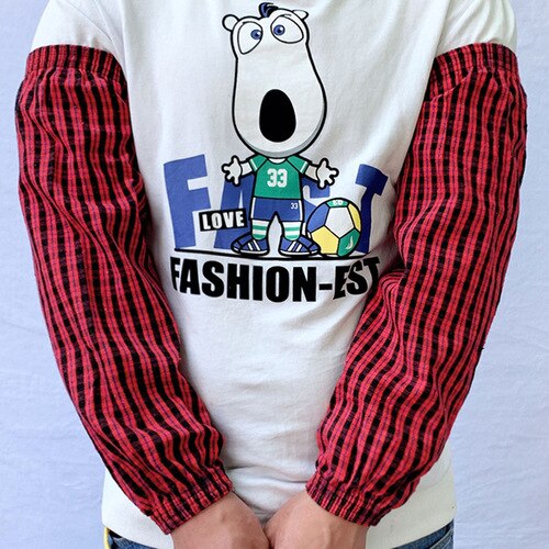 Mangas compridas de algodão femininas: 9