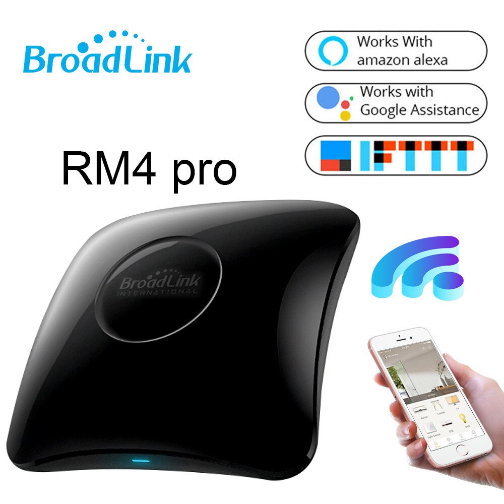 Broadlink RMmini4,RM4PRO,4Cmini Wifi Infrarood Afstandsbediening, Smart Home, Aleax Voice Control, compatibel Met Google Thuis