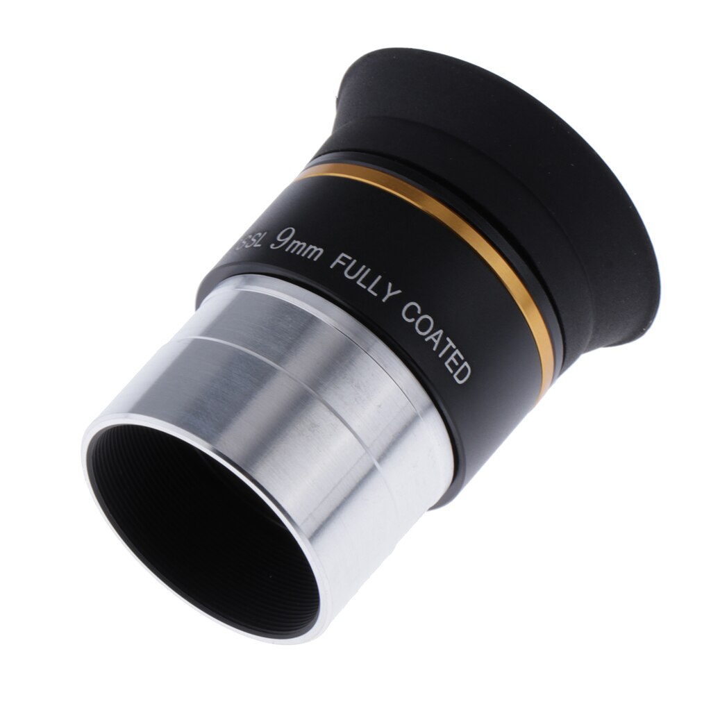 1.25inch Plossl 9mm Optical Glass Lens Astronomical Telescope Eyepiece