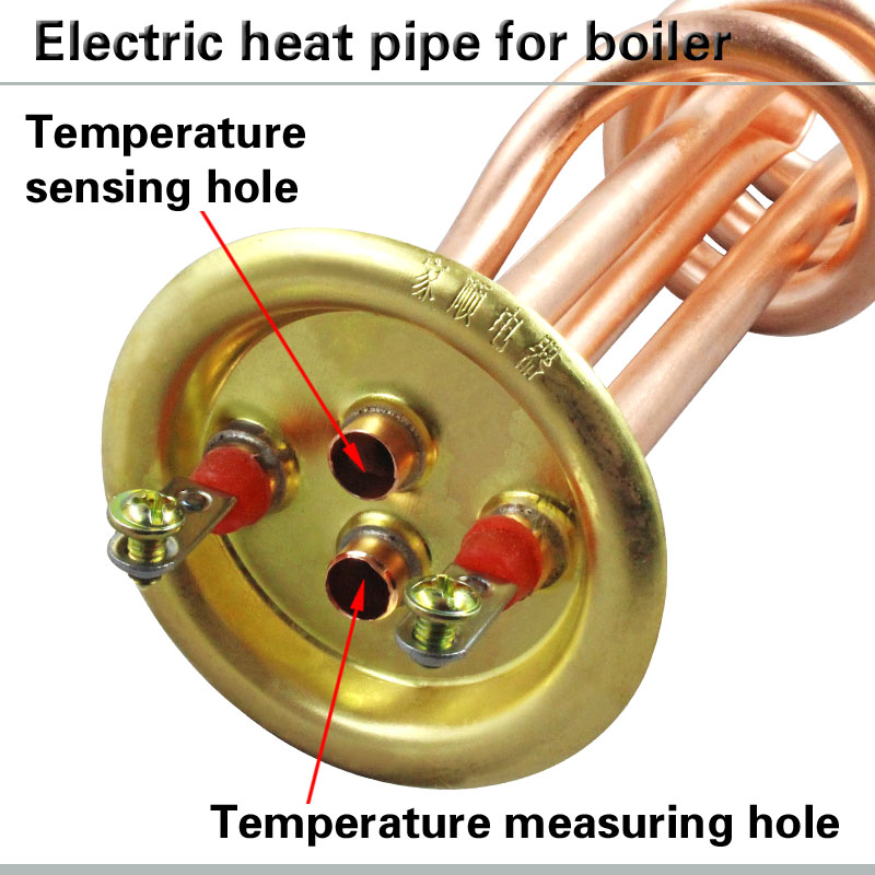 Kattilan lämmitysputki sähkölämmitysputki vedenlämmittimen generaattoriputki sähköinen lämpösauva kierreputki 220v 3kw