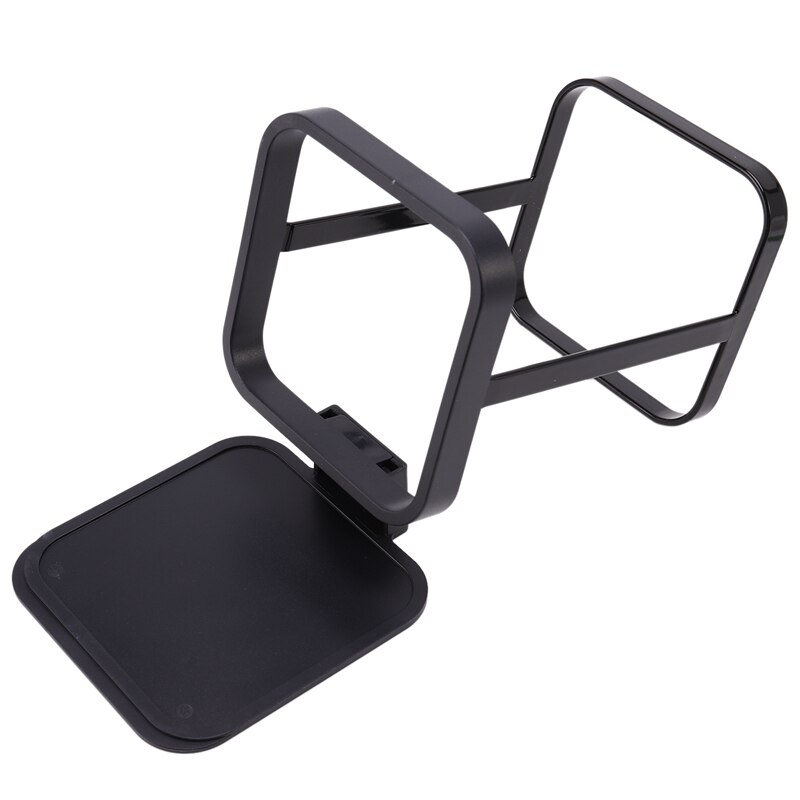 Oficina pequeña cubo de basura Papelera para escritorio Flip tapa de la habitación de la casa de mesa Mini