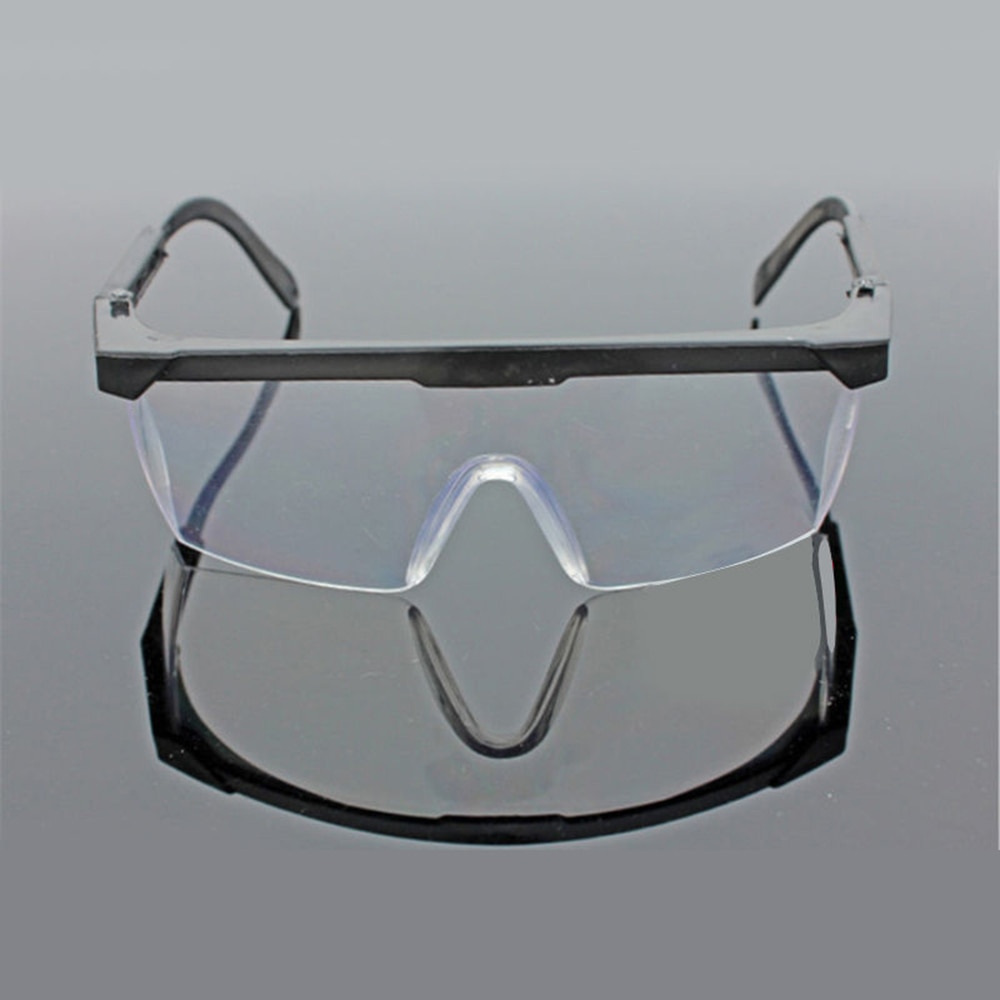 1Pc Schutzbrille Arbeit Labor Labor Brillen Brillen Brillen Schutz Neue Klar Entlüftet