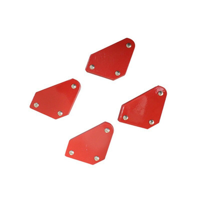 4 svetsmagnet magnetisk fyrkantig hållare pilklämma 45/ 90/ 135/  grader 9lb magnetisk klämma för elektriska svetsjärnverktyg 4 st