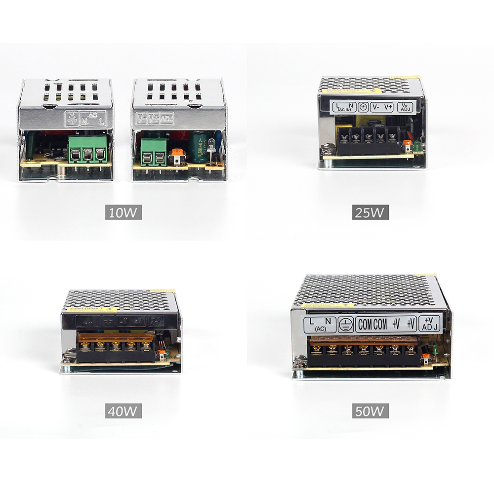 DC 5V Lighting Transformers LED Driver Power Adapter 2A~80A ,10W~350W for LED Pixel Strip 5V Strip Light Switching Power Supply