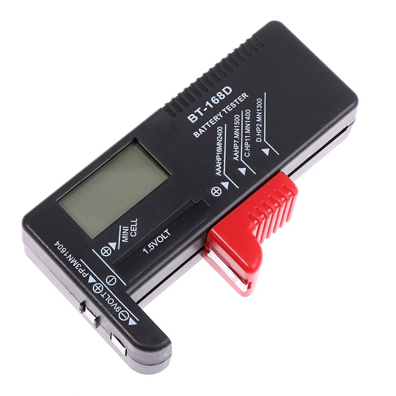BT-168 PRO Digital Lithium Battery Capacity Tester Checkered Load Analyzer Display Check AAA AA Button Cell Universal Test