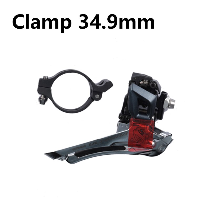 Shimano Ultegra – dérailleur avant de vélo 2x11 vitesses, R8000 FD-R8000, 31.8mm 34.9mm: clamp 34.9mm