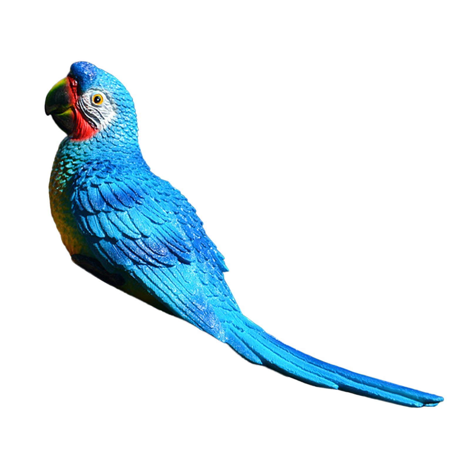 Estatua de loro colgante para decoración del hogar, estatua de loro colgante para Patio, jardín, árbol Interior, esculturas, adorno de jardín, 40 #: C