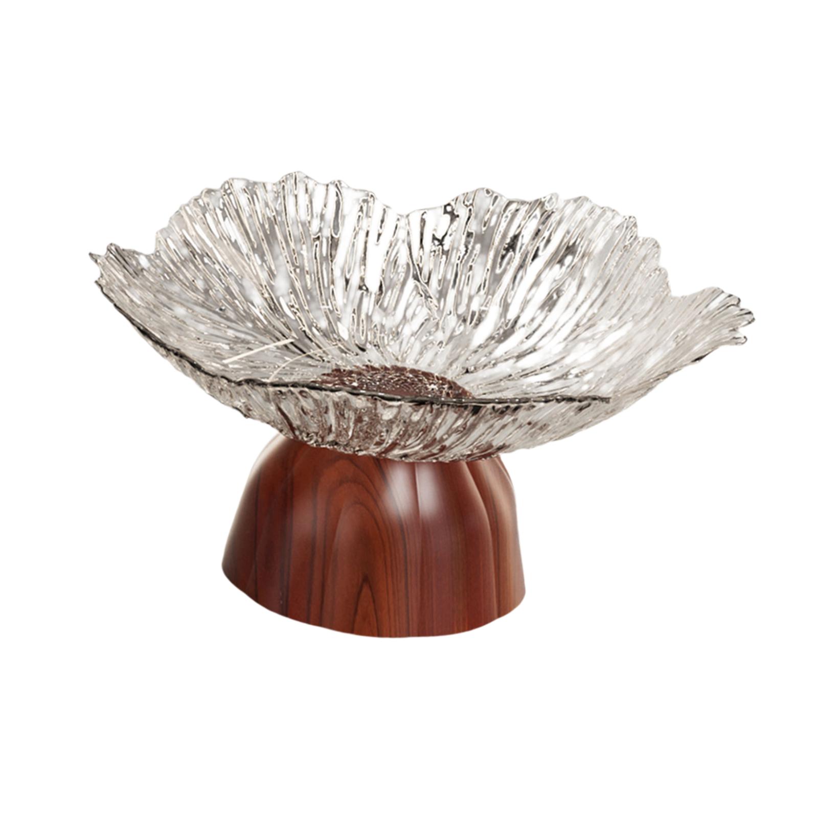 Piedestalskål mad snack opbevaringsbakke grøntsagsholder frugtkurv til kontor fødselsdag køkken stue