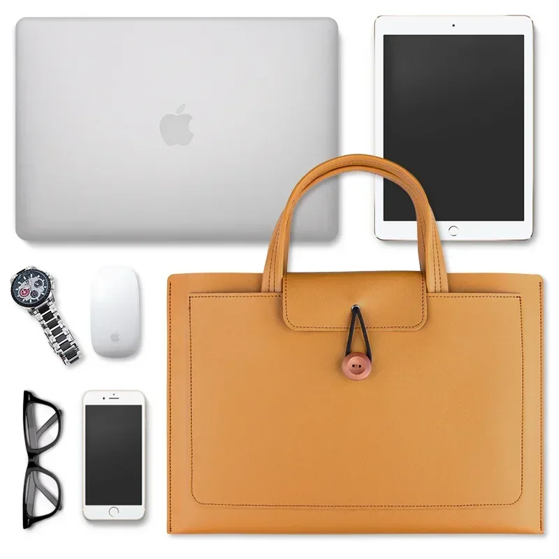 13.3/14 -tums laptopväska / affärsväska portfölj stor kapacitet förvaringsväskor tillämpliga macbook air laptopväskor messenger herr 핸드백