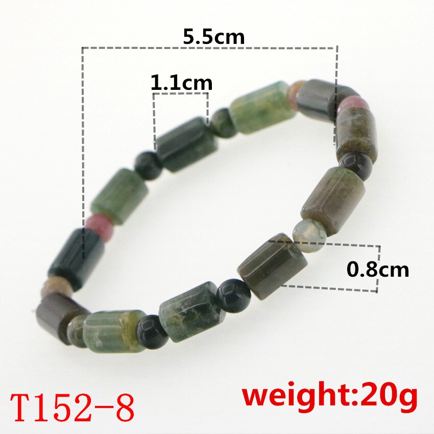 WUBIANLU-Bracelet en pierres d'agates naturelles pour femmes, 8 Styles, de luxe, tendance, diversifié, , Bracelets porte-bonheur: T152-8