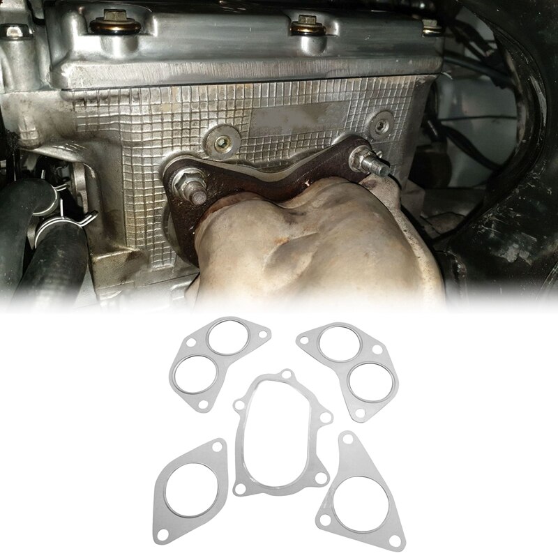 Turbo Exhaust Manifold Gasket Set For Subaru Impreza WRX STi & GT - Up/Down Pipe