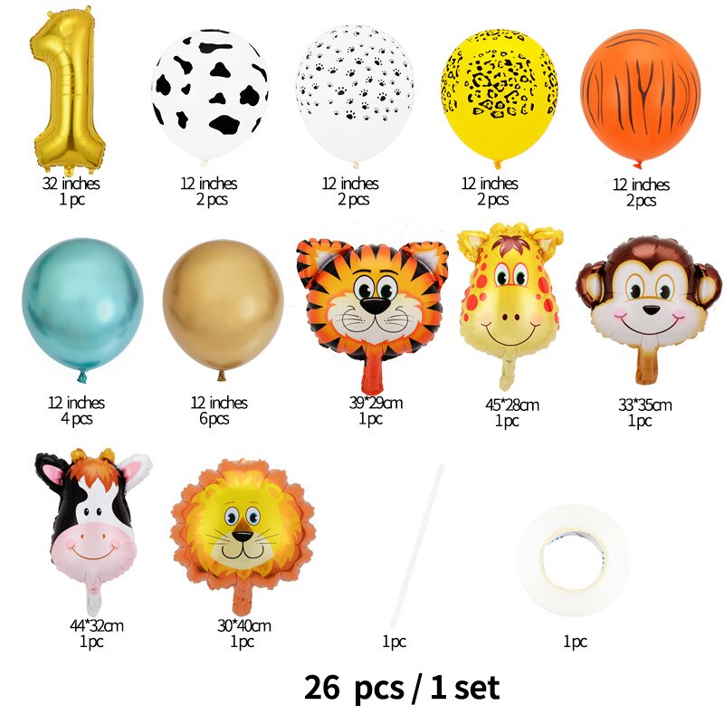 Cartoon bos zomer thema dier serie ballonnen Kid verjaardag decoratie kopen vanaf een prijs van 1.95 Cartoon bos zomer thema dier serie ballonnen Kid verjaardag decoratie kopen vanaf een prijs van 1.95