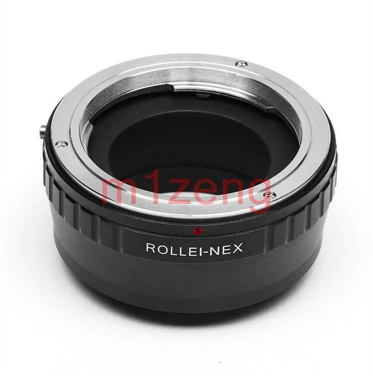Adapter ring voor Rollei QBM lens sony e mount NEX NEX-3/5/6/7 a7 a7r a7s a7r2 a9 a5000 a6300 a6500 camera