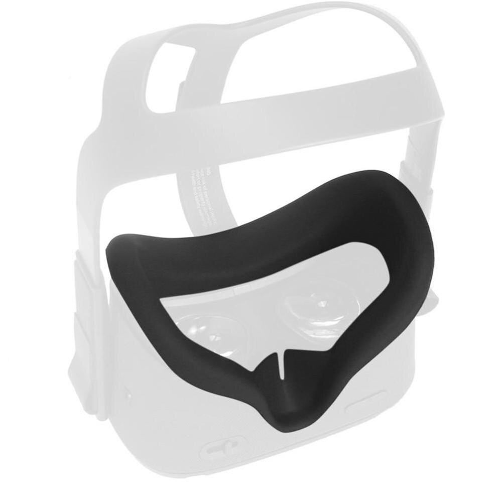 1pc mykt anti-svette silikon øyemaske deksel til oculus pute lys briller som blokkerer anti-lekkasje ansikt unisex øyedeksel vr que  m9 o 0