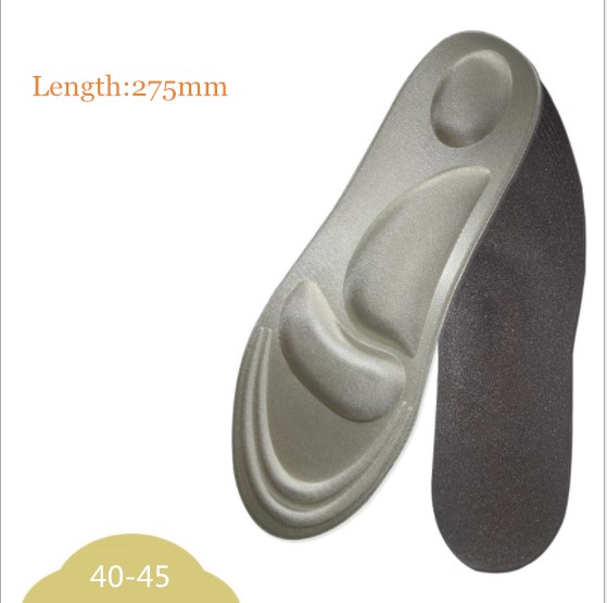 Inlegzolen Stretch Ademend Deodorant Kussen Voor Voeten Man Vrouwen orthopedische Binnenzool Voor Schoenen Zool Spons Hoge hakken Pad Plus size: Gold 275mm