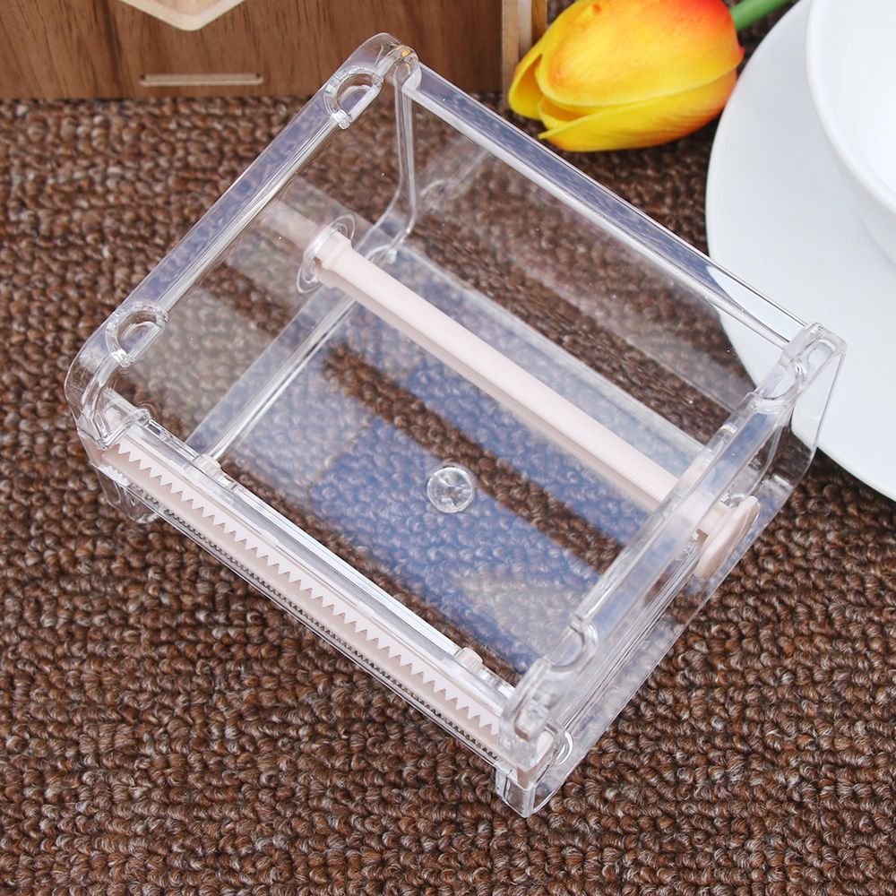 1PCS Masking Tape Cutter Washi Tape Storage Organizer Cutter Tape Dispenser School Office Supply