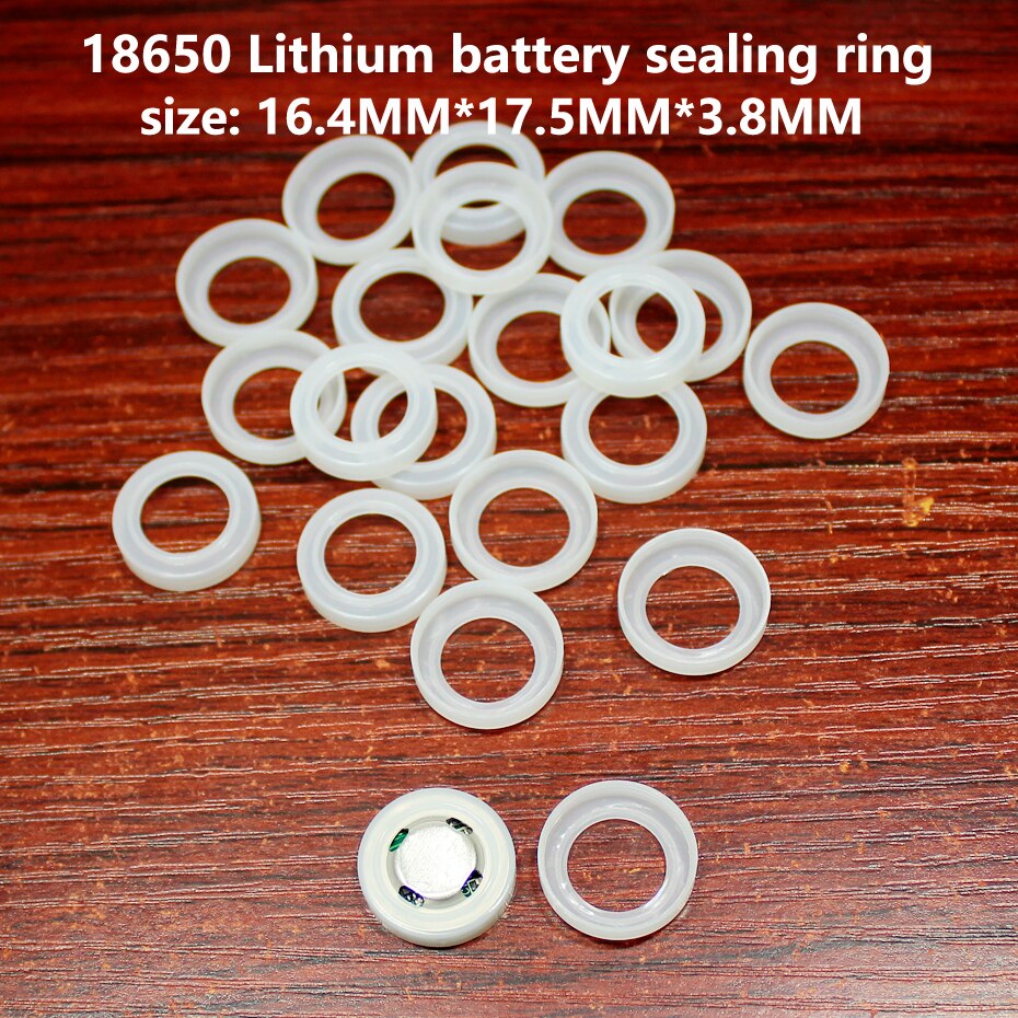 100 pcs/lot capuchon de batterie au Lithium 18650 raccords joints tabliers blancs Nickel métal hydrure Cadmium Meson