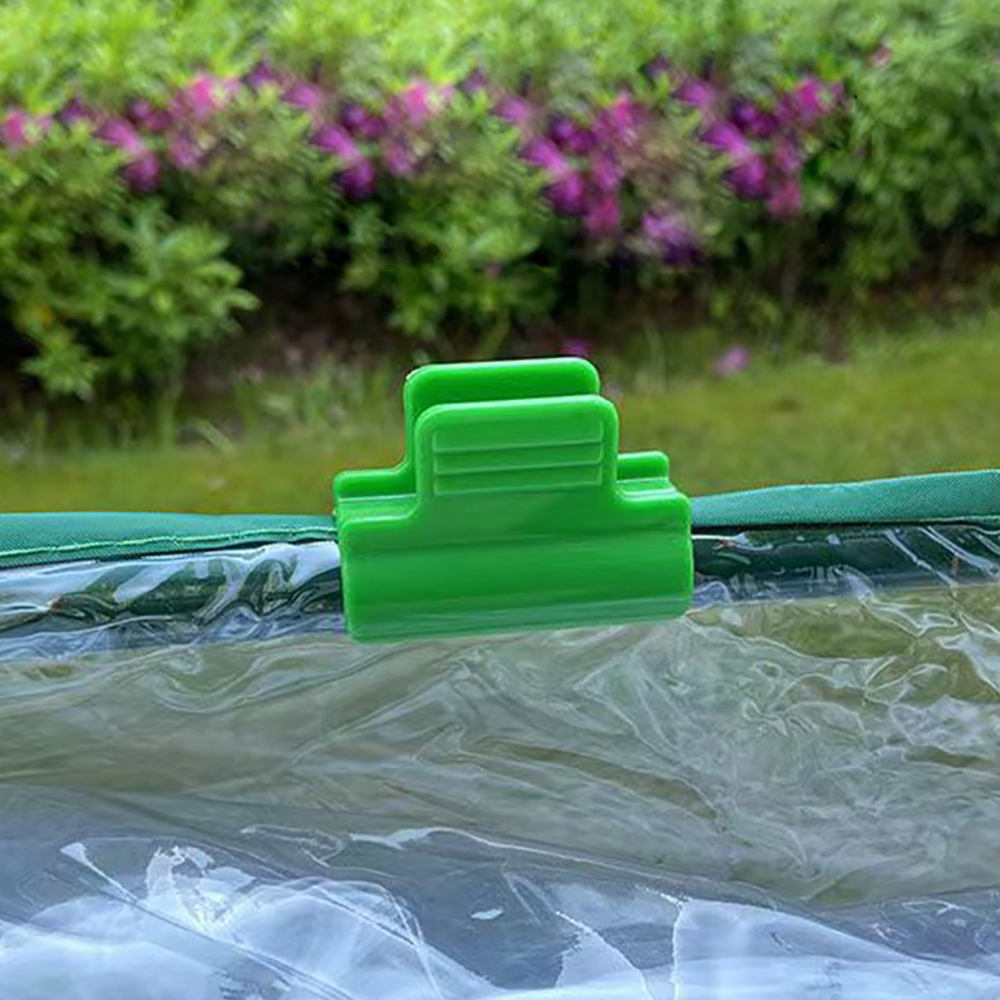 10 Stuks 20 Stuks Kas Die Film Klemmen Tuin Dekzeil Schuur Netting Tunnel Hoepel Klem Plant Ondersteuning Frame Vaste clip