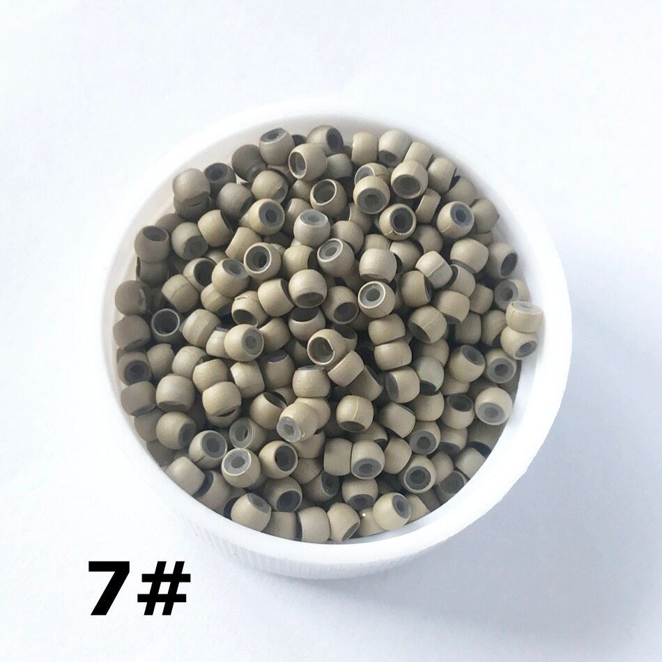 Alicates metálicos de acero para extensión de cabello i-tip, micro anillo nano, anillos para el cabello, herramientas de alicates para cabello, extensiones de cabello microlink: 7