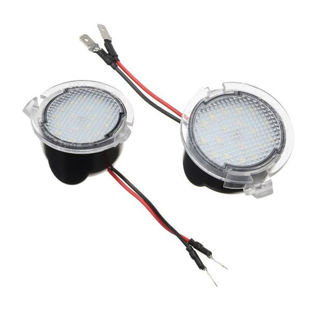 12V LED No Error Canbus Car Rear View Mirror Light For Ford Edge Mondeo MK5 5 Fusion 2 Explorer Everest Mustang Warning Lamp: 2 Pieces