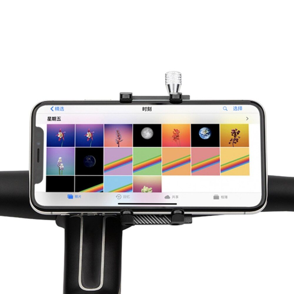 3.5-6.2 inch Aluminium Bike Mount Fiets Telefoon Houder Lichtgewicht Ondersteuning Fietsstuur Houder Rack Fietsen Accessoires