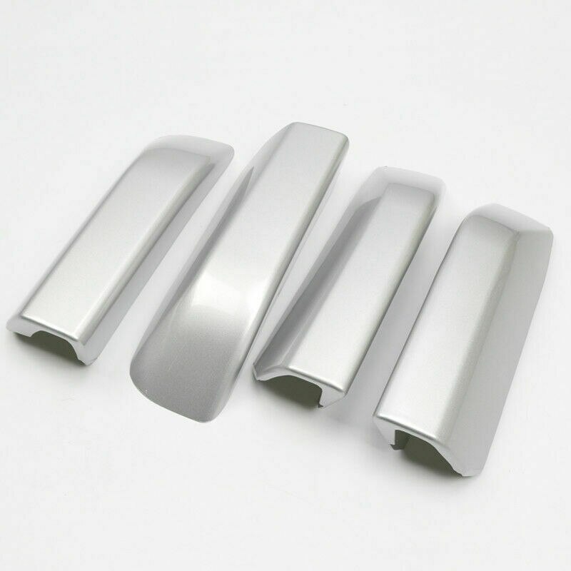 4X Silver Roof Rack Bar Rail End Cover Shell Cap for Toyota 4 Runner