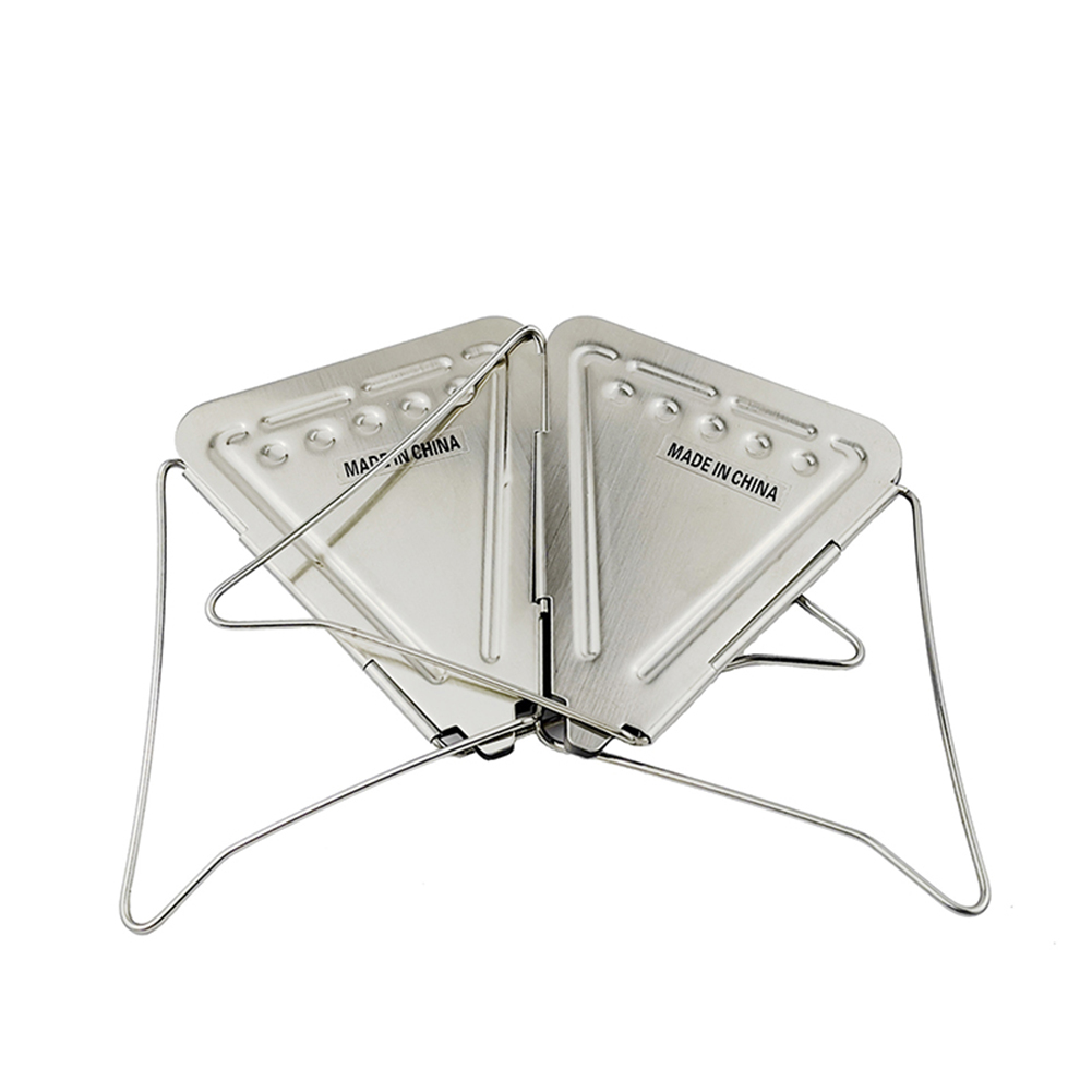 Outdoor Camping Koffie Drip Druppelaar Rack Herbruikbare Draagbare Koffiezetapparaat Filter BHD2: Default Title