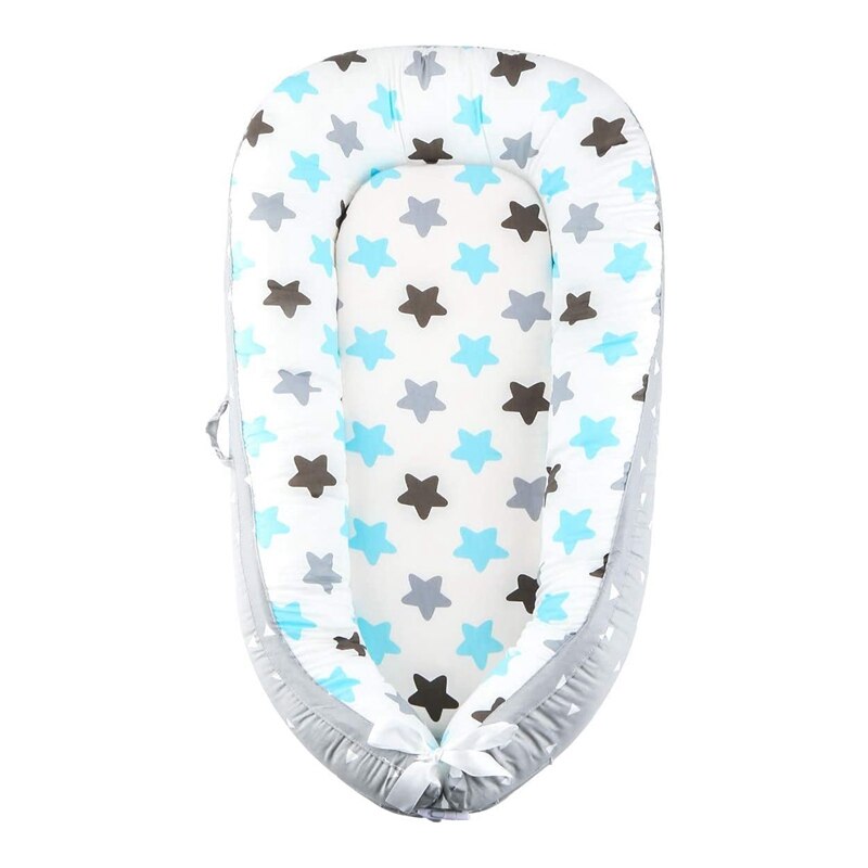 Cotton Baby Uterine Bionic Bed Anti-Pressure Baby Bed Portable Removable and Washable Newborn Bed Bed