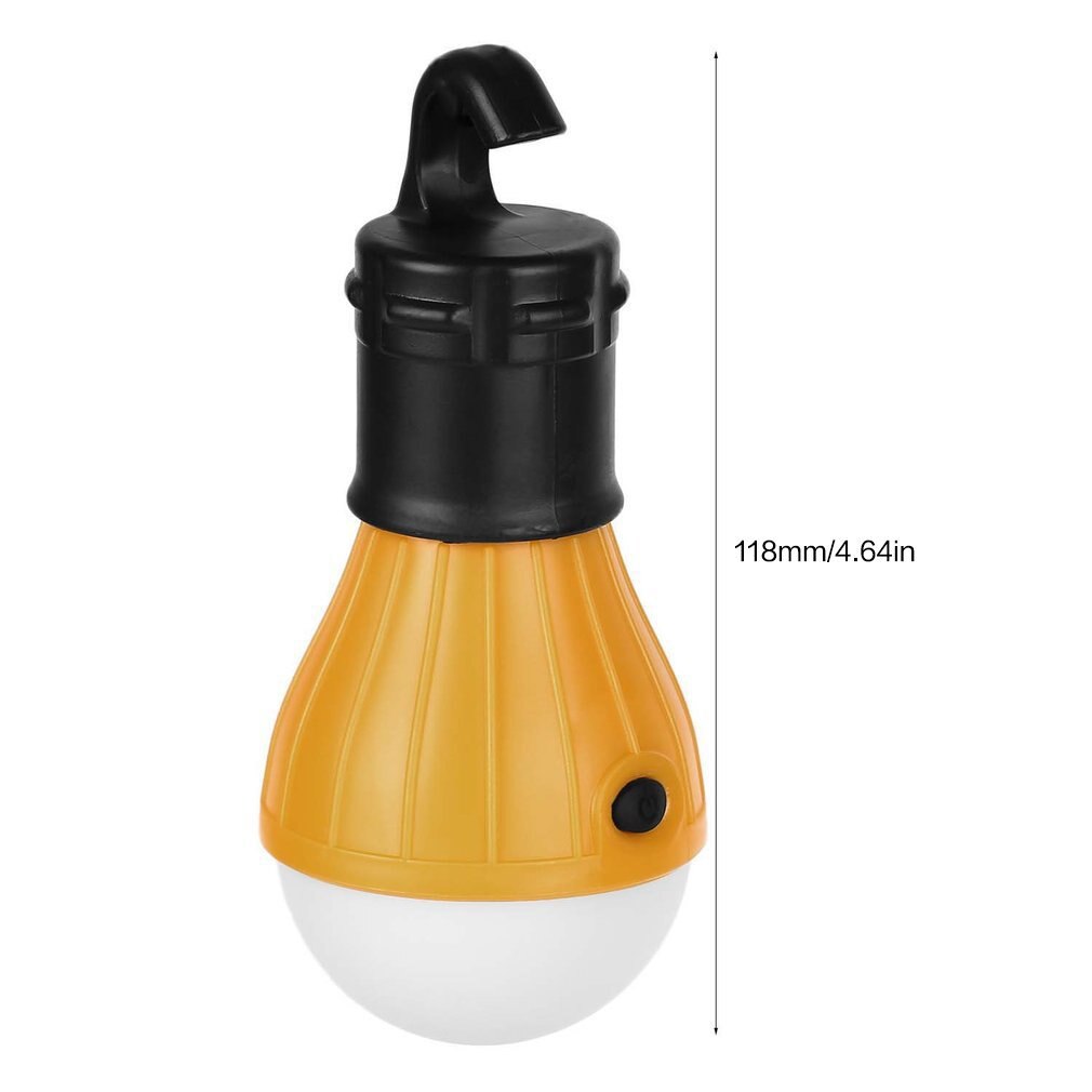 3 LED-zelthängelampe mit 3 modi, SOS-notfallfunktion, karabinerhaken, glühbirne, notlicht, laterne, wanderlampe, energiesparend