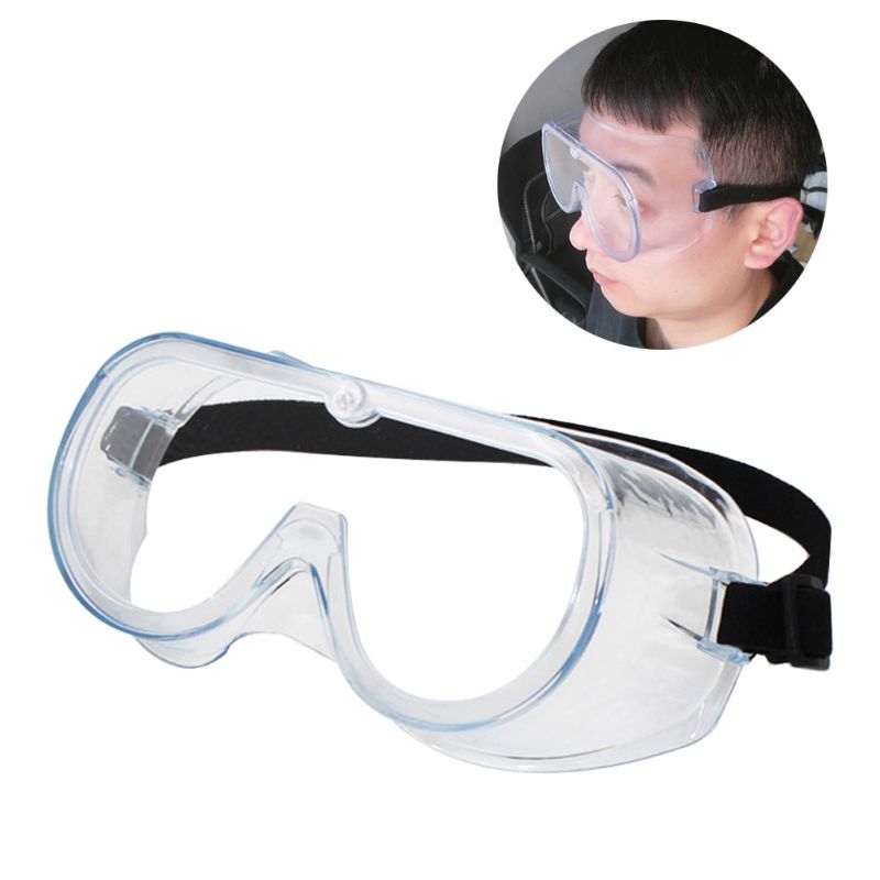 Anti Fog Fully Enclosed Splash-proof Goggles Lab Safety High Impact Resistance Crystal Clear Heavy Duty Industrial Strength Eye