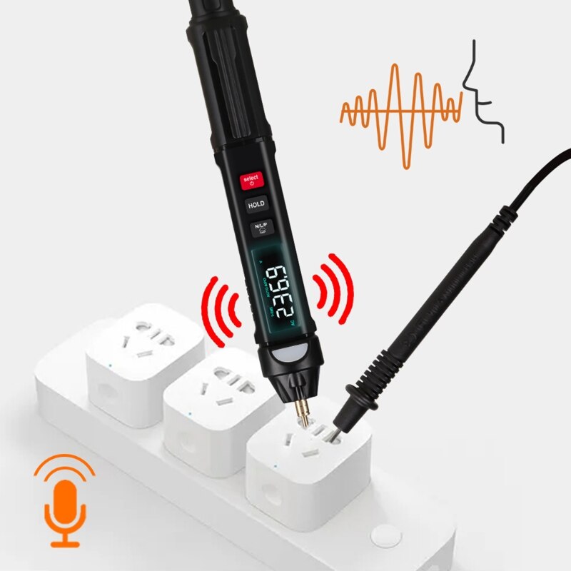 Q1JB Digital Multimeter DCV ACV Resistance Diode Continuity Capacitance Meter Phase Sequence Detector ET8906/ET8908 /ET8909